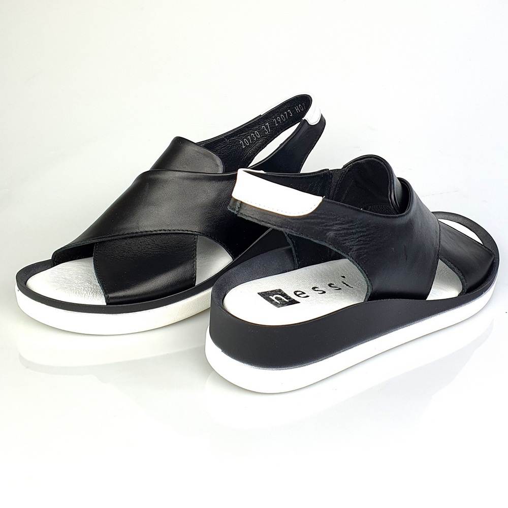 sandały czarne nessi